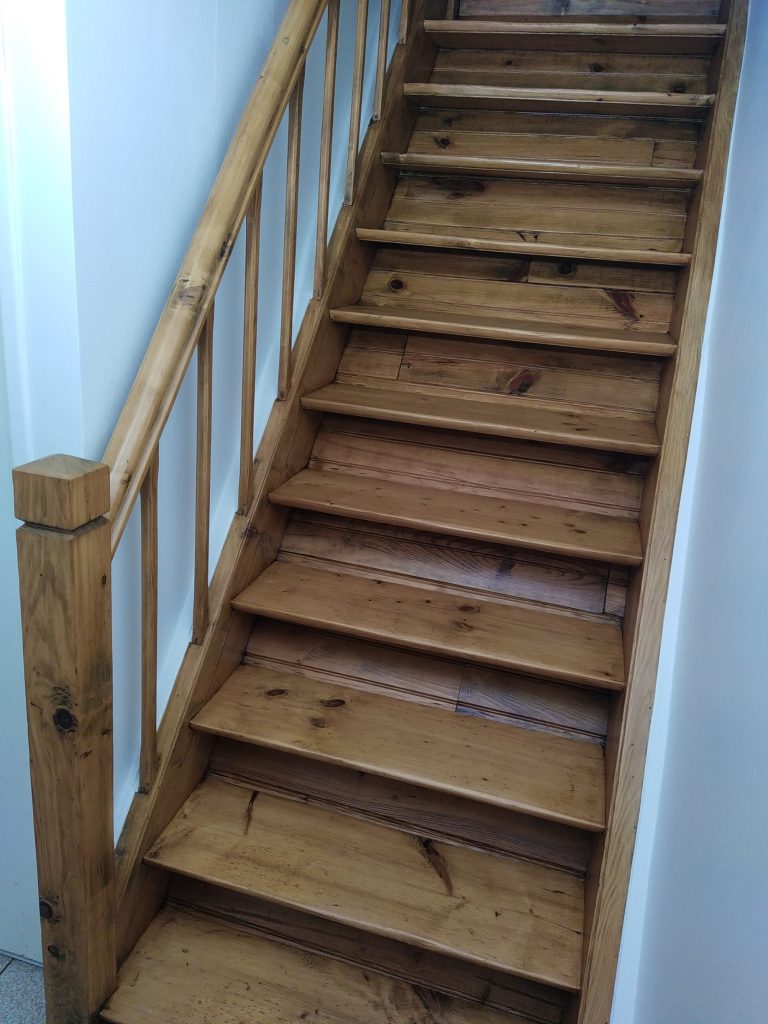 Rénovation escalier en bois